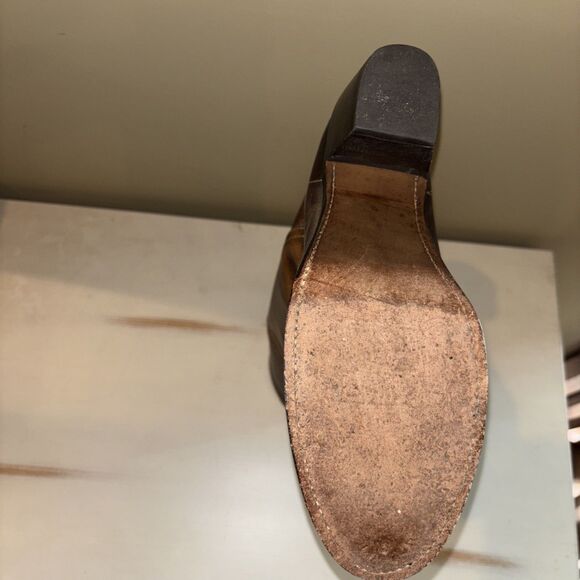 Frye White Label Tall Campus Pull On Boots Women's Size 8.5 B Distressed Brown - Picture 4 of 15